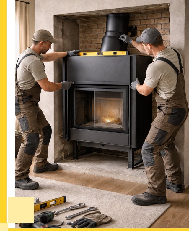 Установка каминных топок в Беслане под ключ от 18227 р. | ЭриданБсл