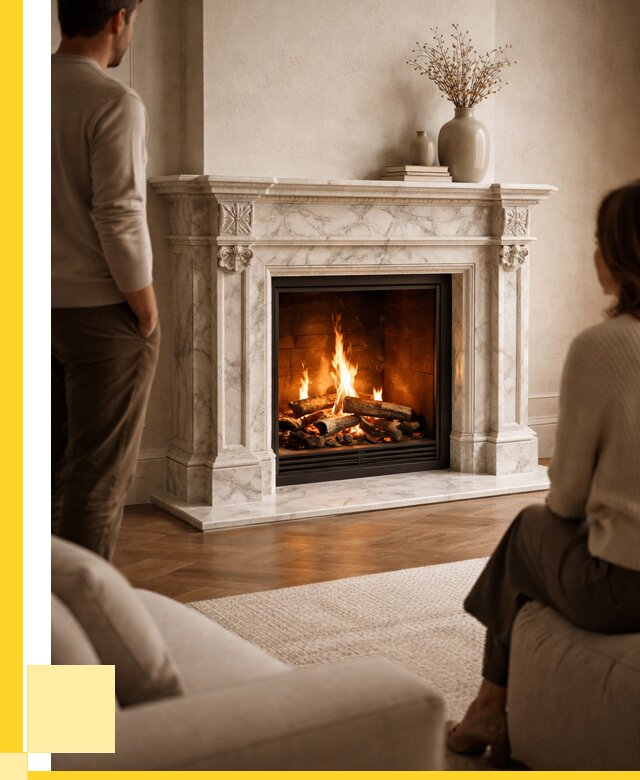 Мраморные камины под ключ в Беслане от 253150 р. | ЭриданБсл