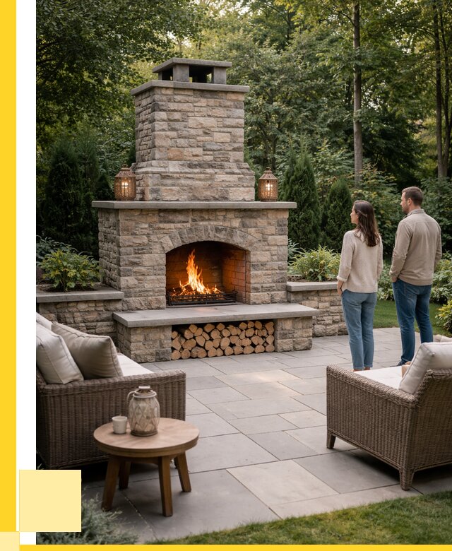 Уличные камины из кирпича в Беслане от 151890 р. | ЭриданБсл