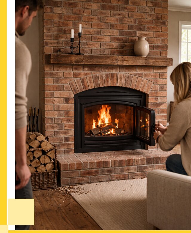 Кирпичные камины под ключ в Беслане от 151890 р. | ЭриданБсл