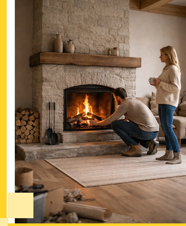 Камины для загородного дома в Беслане от 354410 р., ЭриданБсл