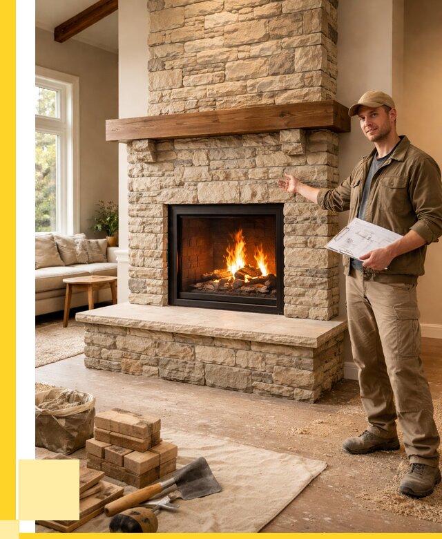 Камины под ключ в Беслане от 182268 р. | ЭриданБсл — установка