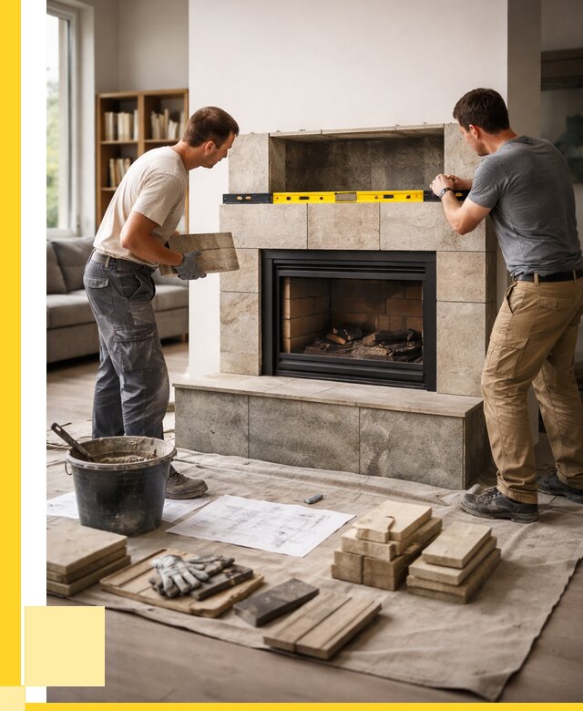 Монтаж каминов и установка в Беслане от 45567 р. | ЭриданБсл