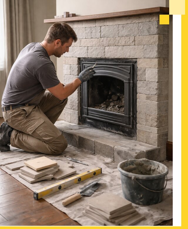 Профессиональный ремонт каминов в Беслане восстановление и сервис