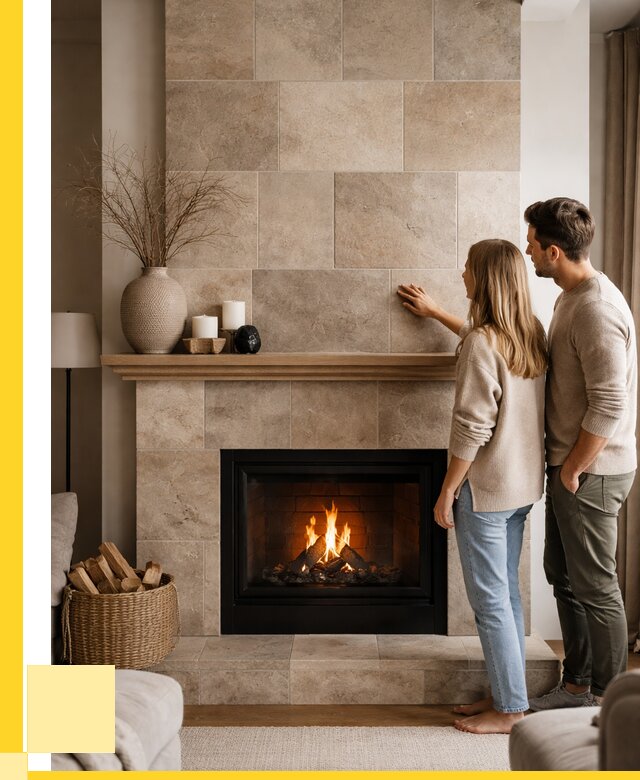 Облицовка каминов керамогранитом в Беслане от 4557 р. | ЭриданБсл