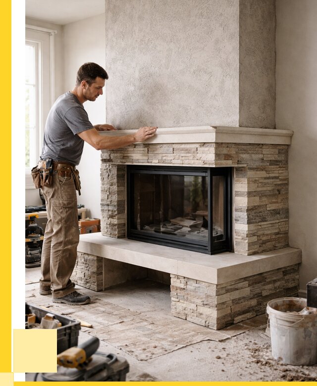 Изготовление каминов под ключ в Беслане от 151890 р. | ЭриданБсл