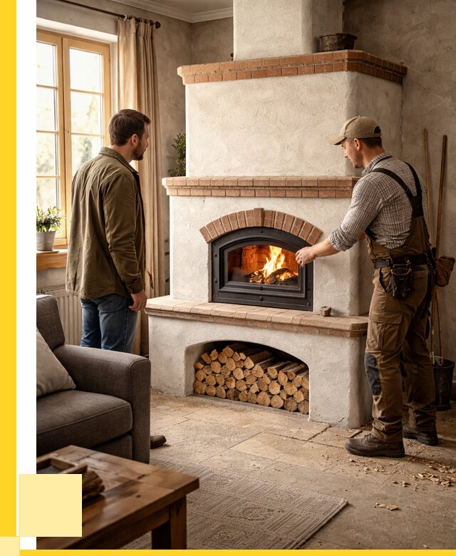 Печи камины в Беслане: кирпичные, изразцовые от 60756 р. | ЭриданБсл