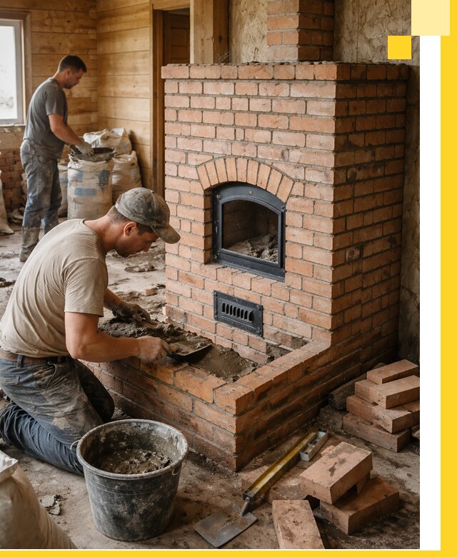 Профессиональное строительство печей в Беслане под ключ