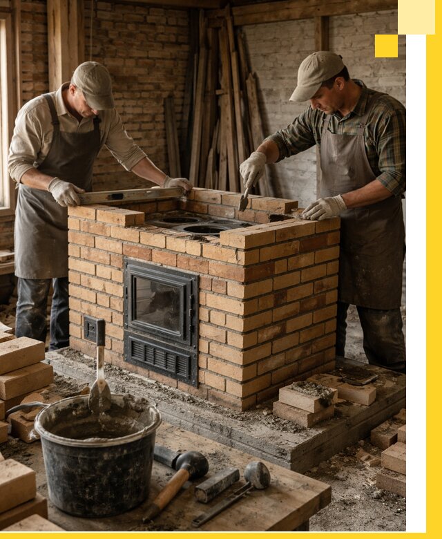 Изготовление и установка варочных печей под ключ в Беслане