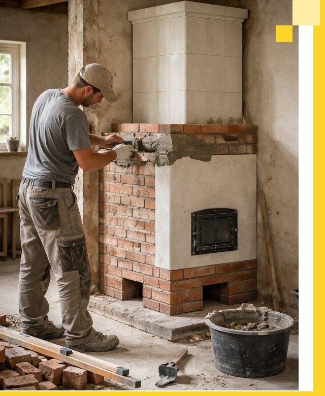 Изготовление и установка печей-голландок под ключ в Беслане