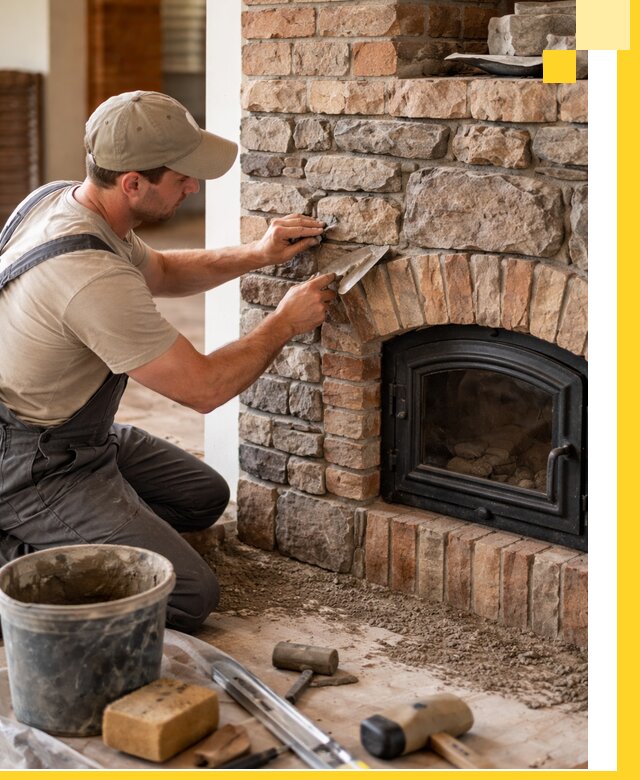 Печи для дома под ключ в Беслане, установка и доставка