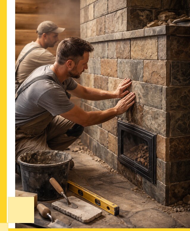 Облицовка банных печей в Беслане под ключ от 12151 р. | ЭриданБсл