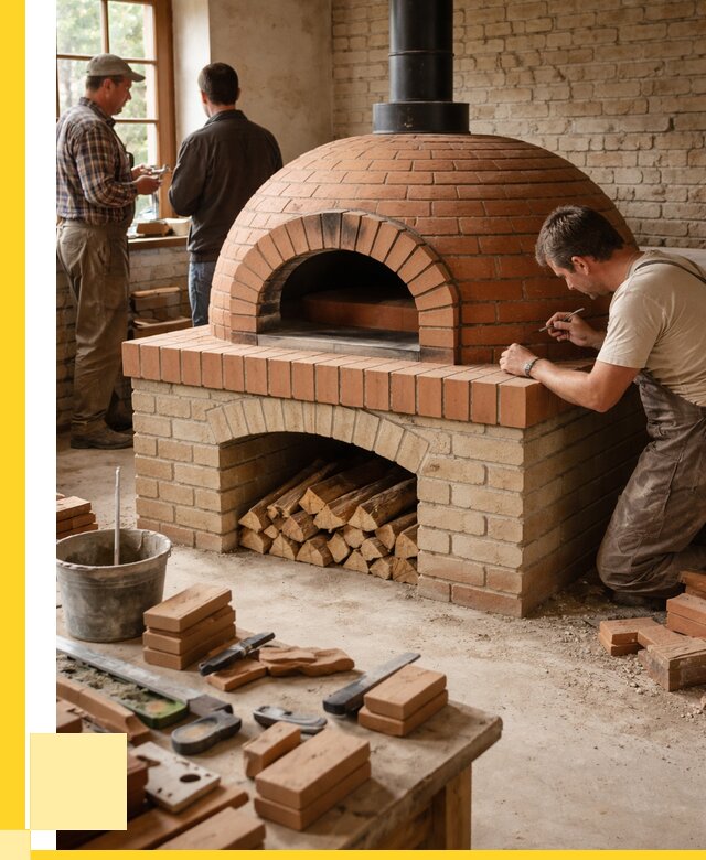 Помпейская печь дровяная для пиццы в Беслане | ЭриданБсл от 202520 р.