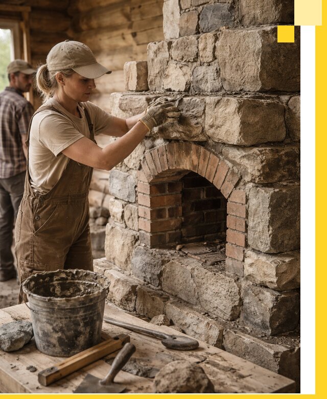 Каменные печи на заказ и монтаж в Беслане, долговечные решения