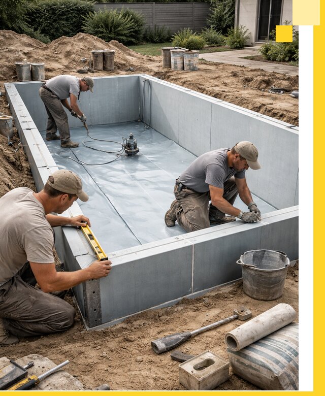 Профессиональный монтаж бассейнов под ключ в Беслане с гарантией