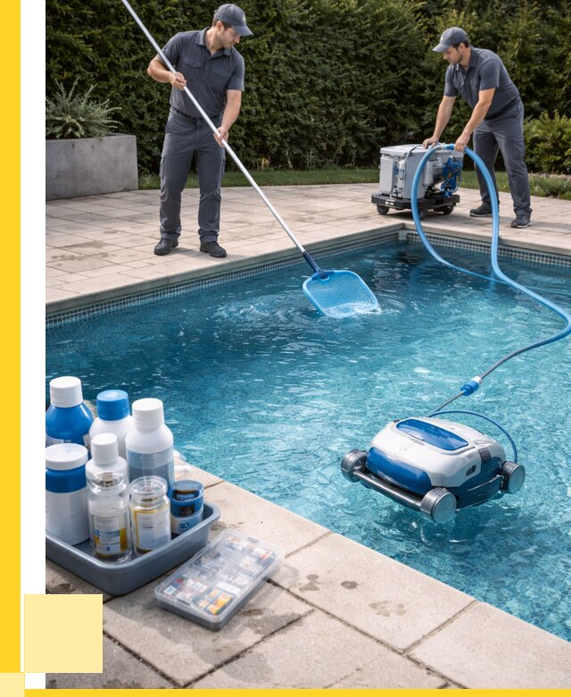 Чистка бассейнов в Беслане роботами, от 4557 р. | ЭриданБсл