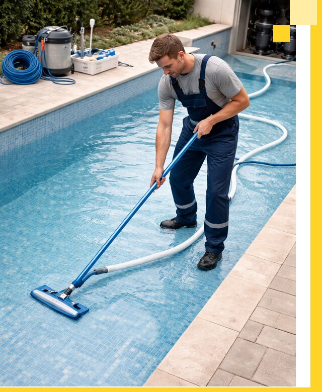 Профессиональная чистка бассейнов и фильтров в Беслане под ключ