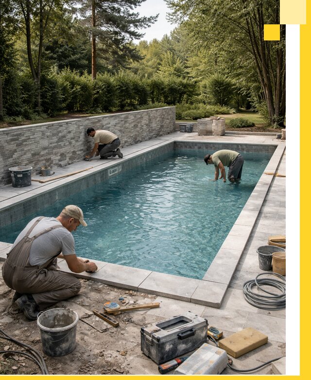 Проектирование и строительство частных бассейнов в Беслане