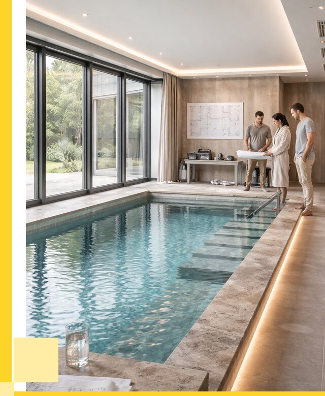 Закрытые бассейны под ключ в Беслане от 2531500 р. | ЭриданБсл