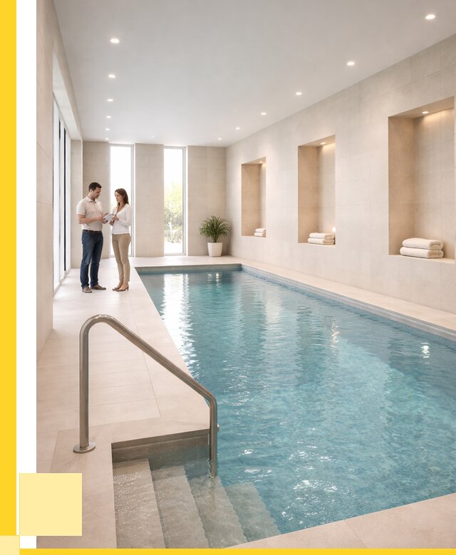 Бассейны в помещении под ключ в Беслане от 1518900 р. | ЭриданБсл