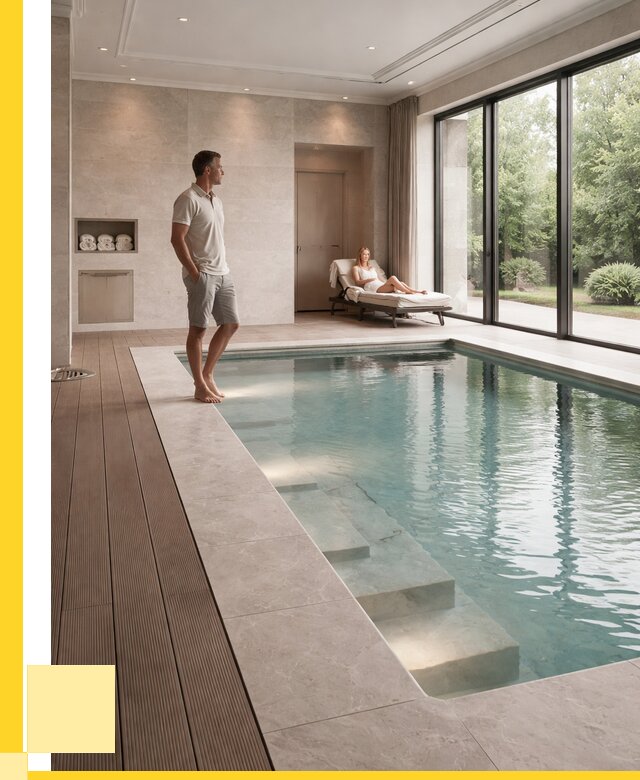 Бассейны в коттедже под ключ в Беслане от 1215120 р. | ЭриданБсл