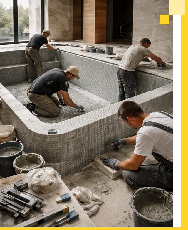 Строительство и установка СПА бассейнов под ключ в Беслане