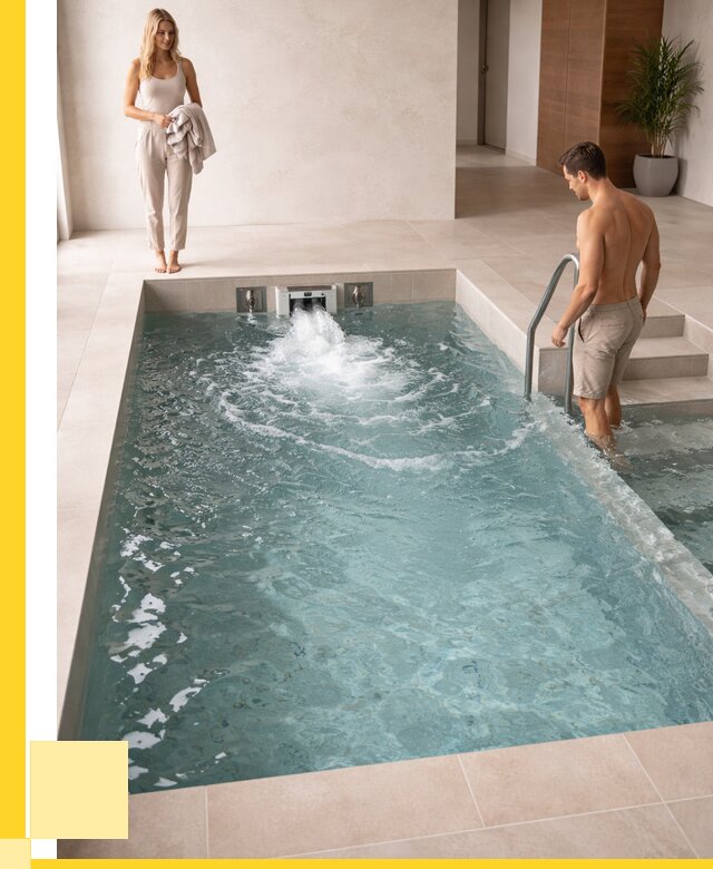 Бассейн с противотоком в Беслане от 253150 р. | ЭриданБсл