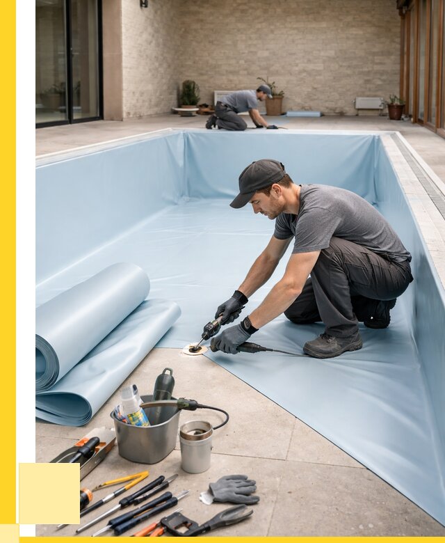 Пленка ПВХ для бассейнов в Беслане от 2532 р. | ЭриданБсл