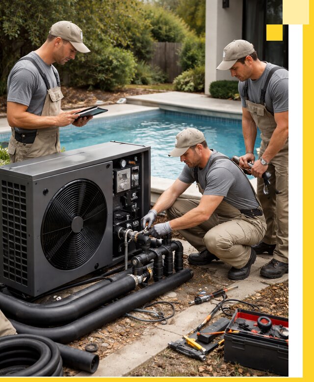 Проектирование и установка тепловых насосов для бассейнов в Беслане