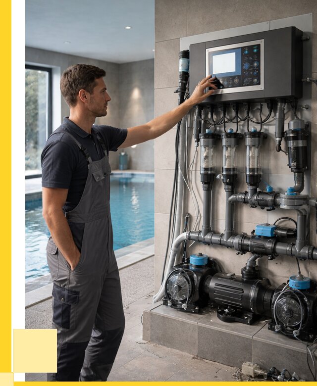 Автоматика для бассейнов под ключ в Беслане от 70882 р. | ЭриданБсл