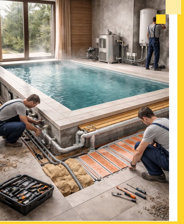 Проектирование и строительство тёплых бассейнов в Беслане