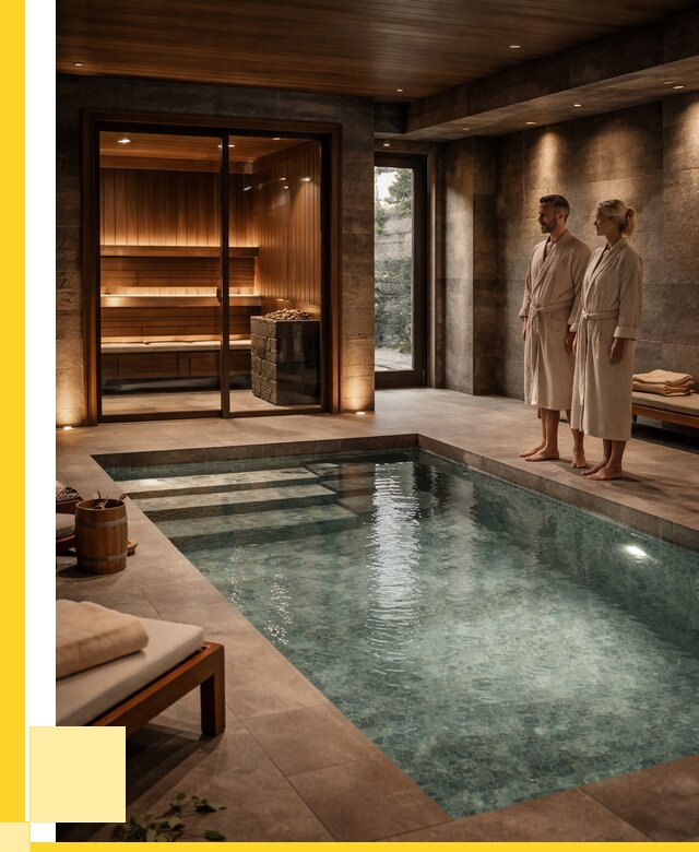 Сауна с большим бассейном в Беслане от 1215120 р. ЭриданБсл