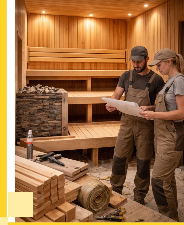 Строительство саун в Беслане под ключ от 253150 р., ЭриданБсл