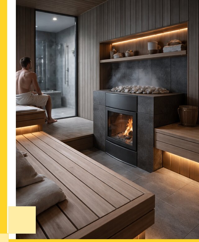 Проект сауны в частном доме в Беслане от 35441 р. | ЭриданБсл