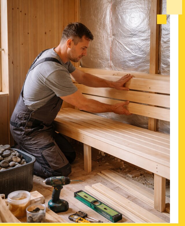 Проектирование, изготовление и монтаж финских саун в Беслане