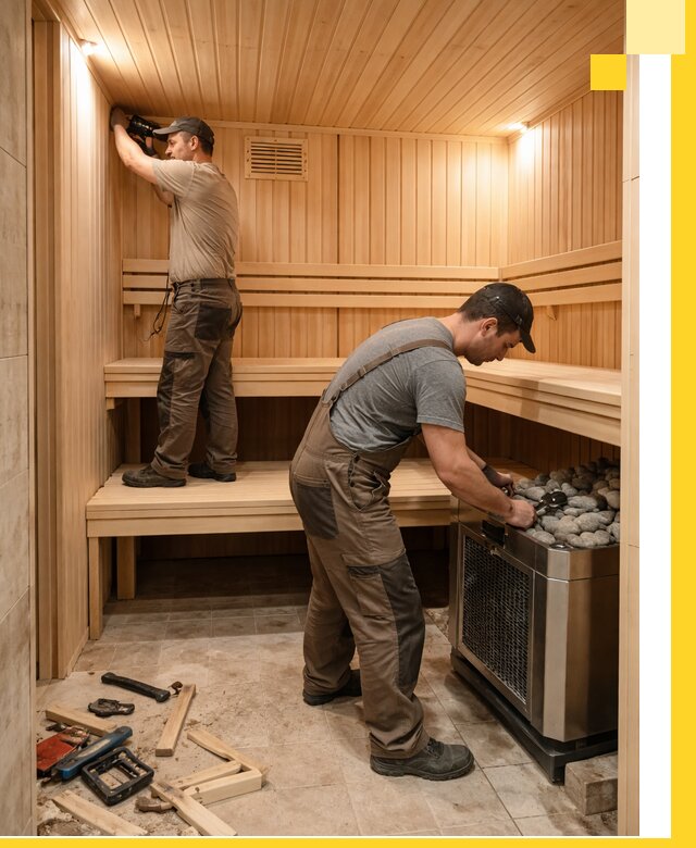 Купить сауну под ключ в Беслане с монтажом и гарантией