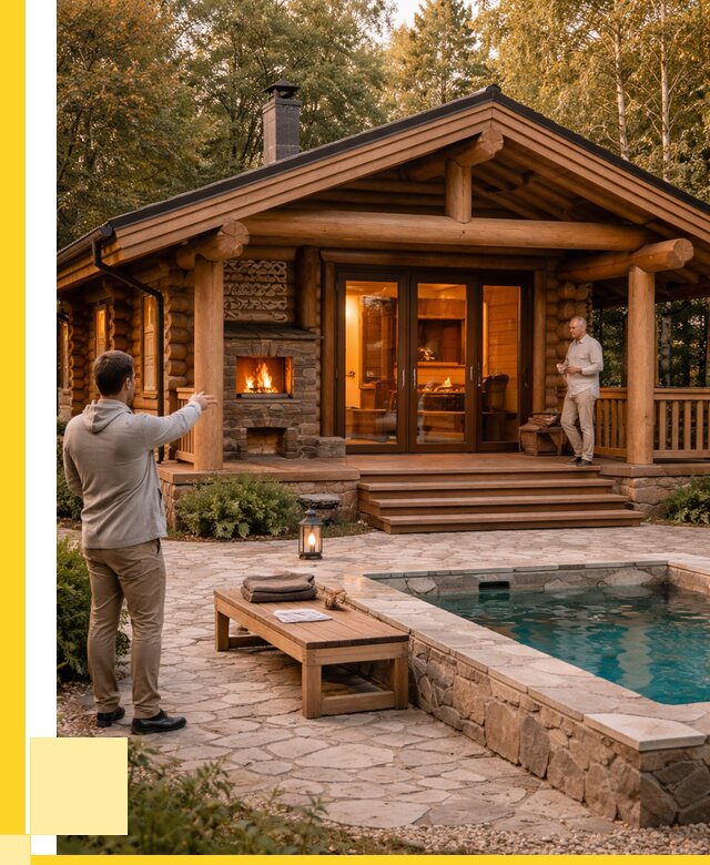 Проекты бань и хамам в Беслане от 25315 р. | ЭриданБсл