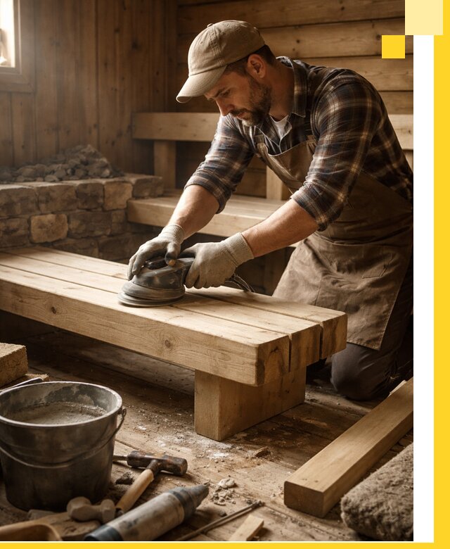 Ремонт бань под ключ в Беслане с гарантией качества и сроков