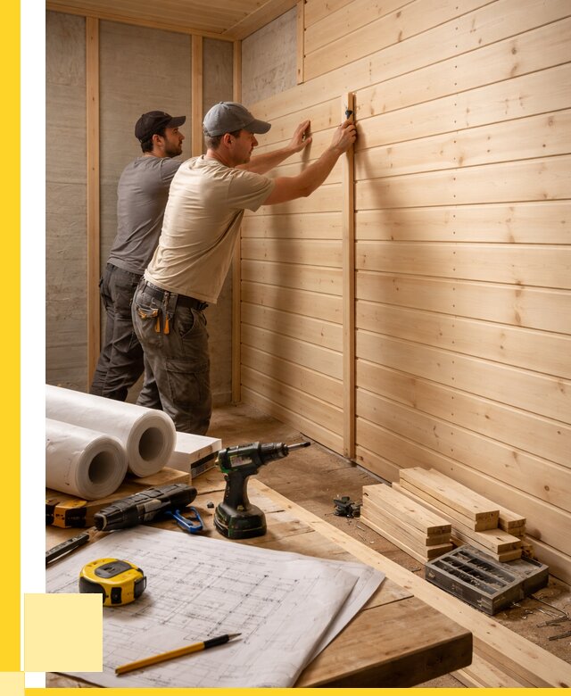 Обшивка бани вагонкой в Беслане от 1215 р., ЭриданБсл