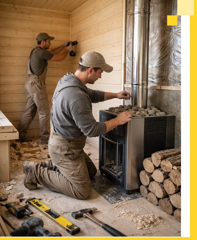 Строительство деревянных бань под ключ в Беслане проекты и монтаж