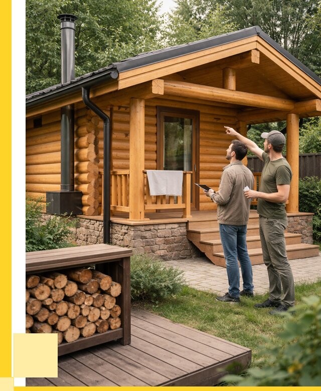 Бани для дачи под ключ в Беслане от 253150 р. | ЭриданБсл