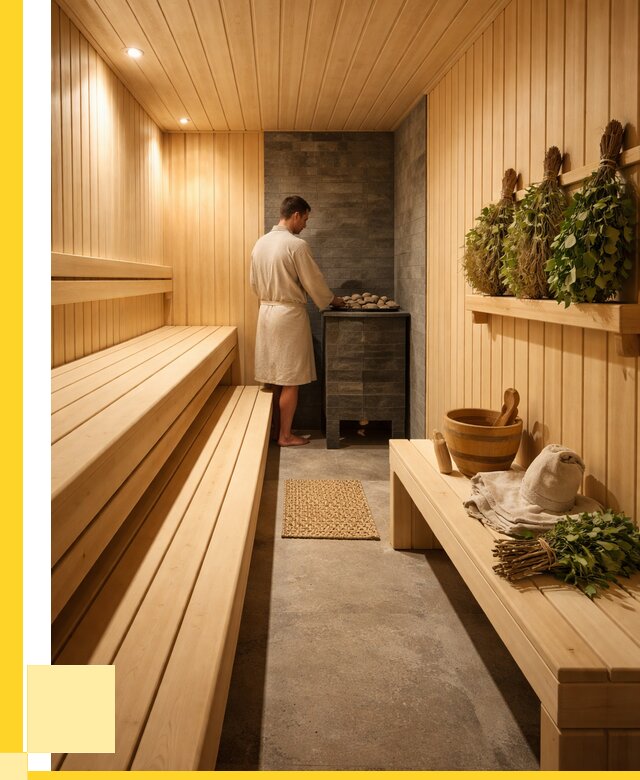 Отделка парной под ключ в Беслане от 354410 р. | ЭриданБсл