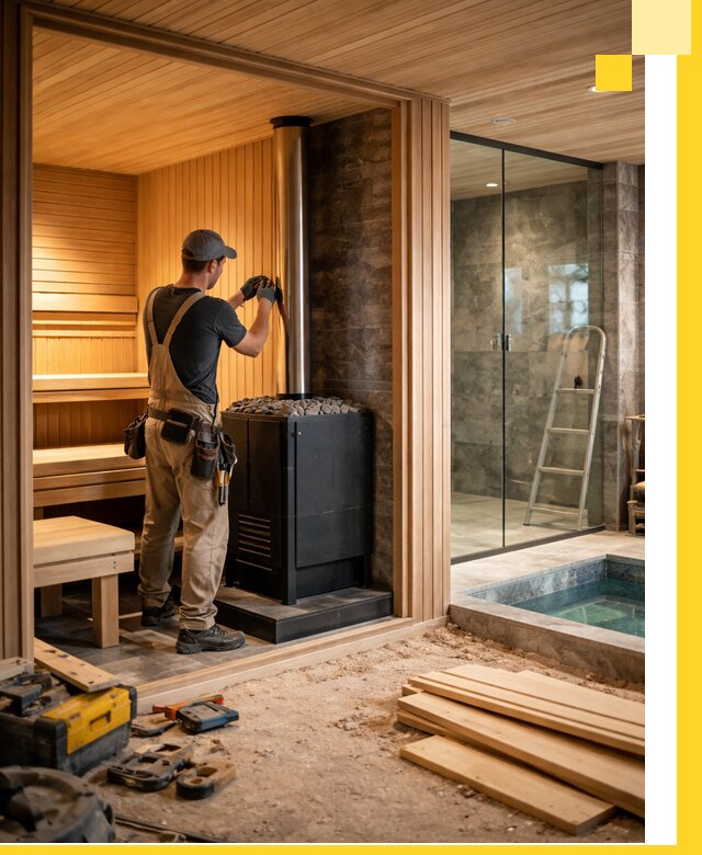 Полное строительство банных комплексов под ключ в Беслане