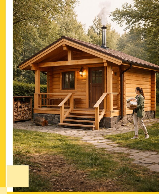 Купить баню под ключ в Беслане от 658190 р. | ЭриданБсл