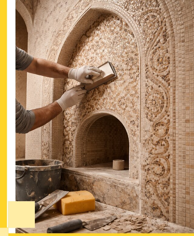 Мозаика для хамама в Беслане под ключ от 5063 р. | ЭриданБсл