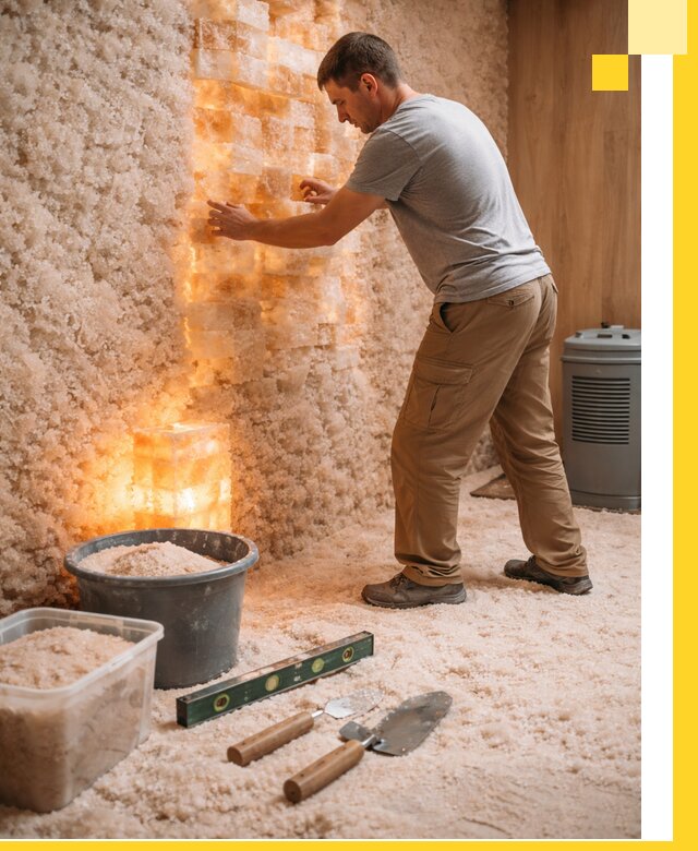 Проектирование и монтаж соляных комнат в Беслане под ключ