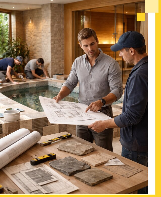 Проектирование SPA зон под ключ в Беслане с инженерией